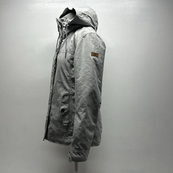 Roxy Billie JK Slate Jacket Coat Snow Ski Winter Dry Flight Gray Womens Size XS - Picture 7 of 13